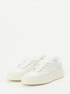 – Sneaker aus Kalbleder Offwhite-Copenhagen Discount