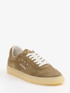 – Sneaker aus Veloursleder Sandbeige-Copenhagen Clearance