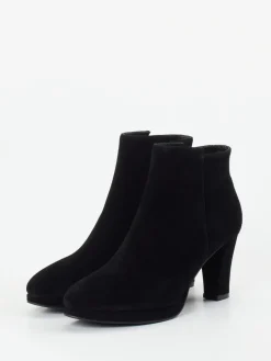 – Stiefeletten aus Veloursleder-Di Lauro Outlet