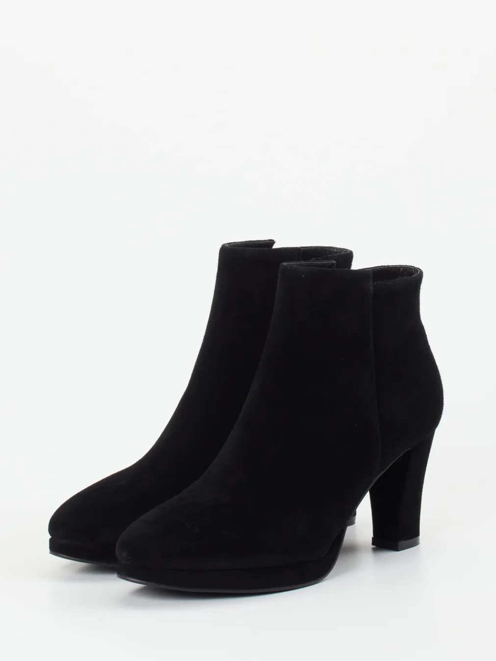 – Stiefeletten aus Veloursleder-Di Lauro Outlet