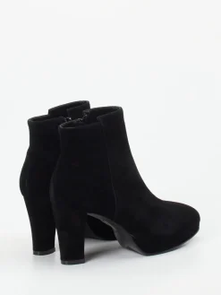 – Stiefeletten aus Veloursleder-Di Lauro Outlet