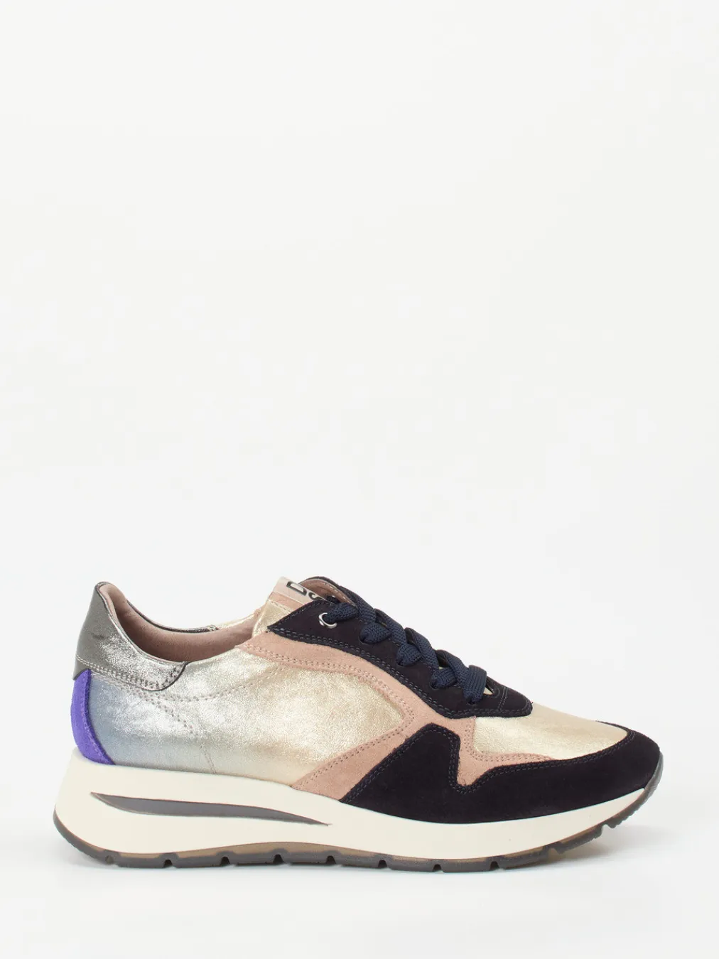 – Fashion-Sneaker aus Metallicleder color-DL Sport Online