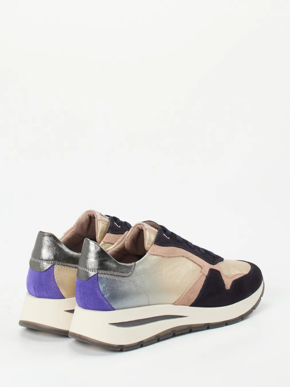 – Fashion-Sneaker aus Metallicleder color-DL Sport Online