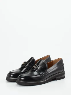 – Loafer aus Hochglanzleder-Donna Carolina Discount