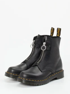 – Zip-Stiefeletten aus Lammleder-Dr. Martens Hot