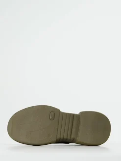 – Chelsea Boots aus Kalbleder oliv-Elena Iachi Hot