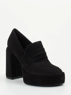 – Plateau-Loafer aus Veloursleder-Elena Iachi Hot