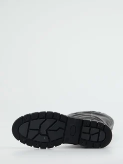 – Kniehohe Stiefel aus Kalbleder-Everybody Outlet