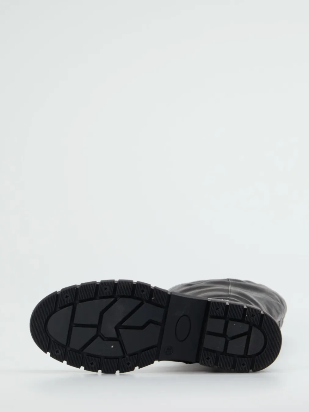 – Kniehohe Stiefel aus Kalbleder-Everybody Outlet