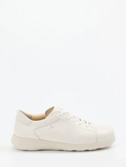 – Bequem-Sneaker aus Kalbleder cremeweiß-Finn Comfort