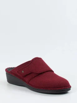 – Damen-Pantoffeln aus Wollfilz dunkel-Finn Comfort