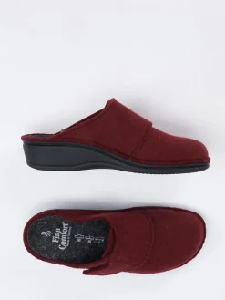 – Damen-Pantoffeln aus Wollfilz dunkel-Finn Comfort