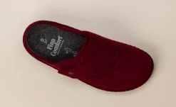 – Damen-Pantoffeln aus Wollfilz dunkel-Finn Comfort