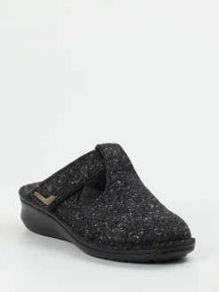 – Komfort-Pantoletten aus Filz anthrazit-Finn Comfort Clearance