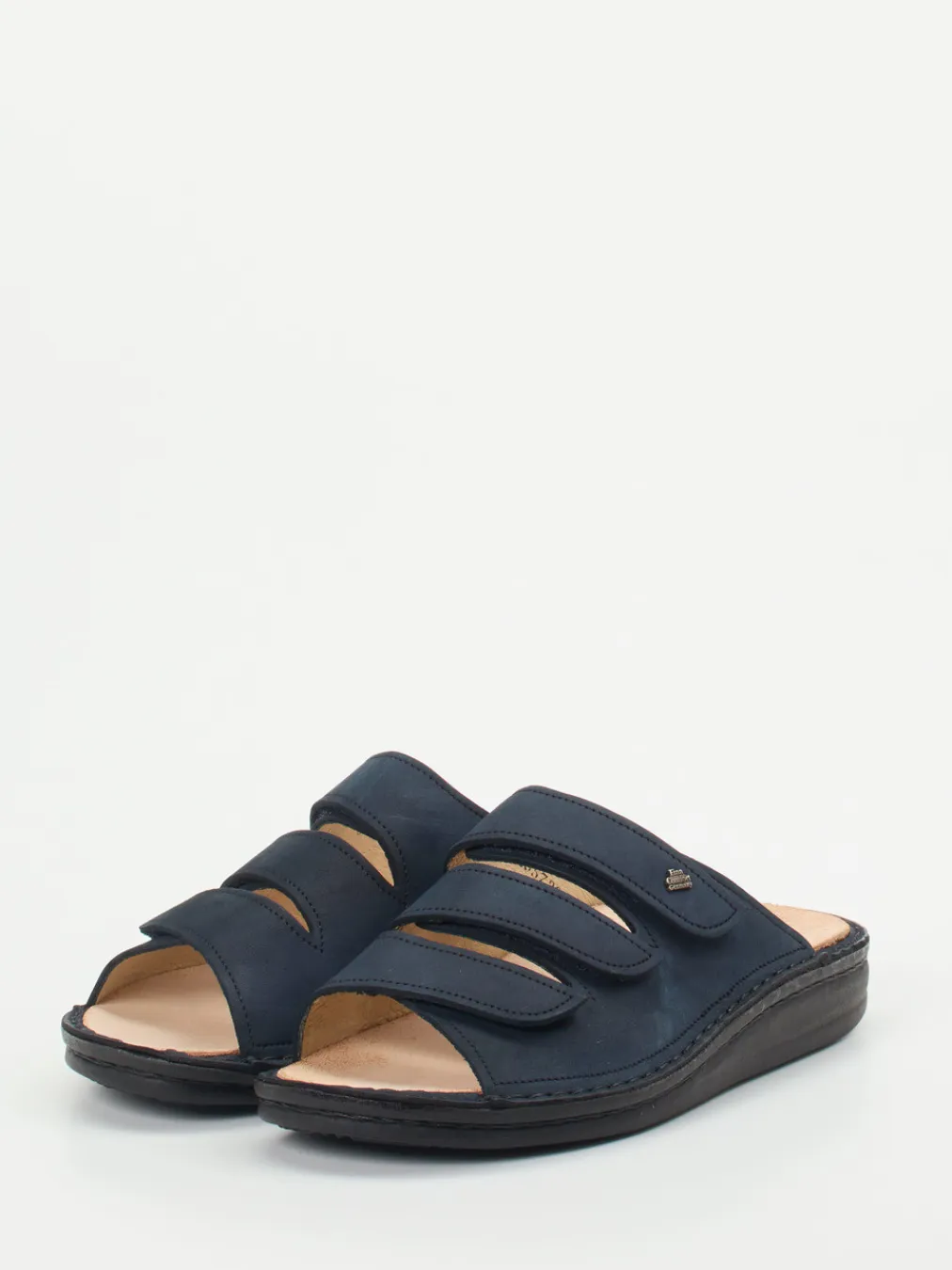 – Komfort-Pantolette aus Nubukleder-Finn Comfort