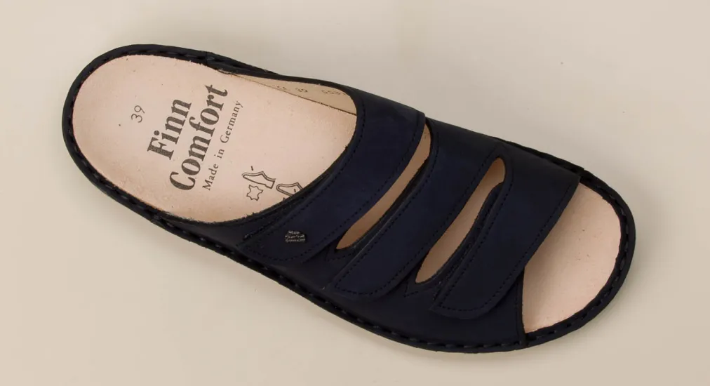 – Komfort-Pantolette aus Nubukleder-Finn Comfort