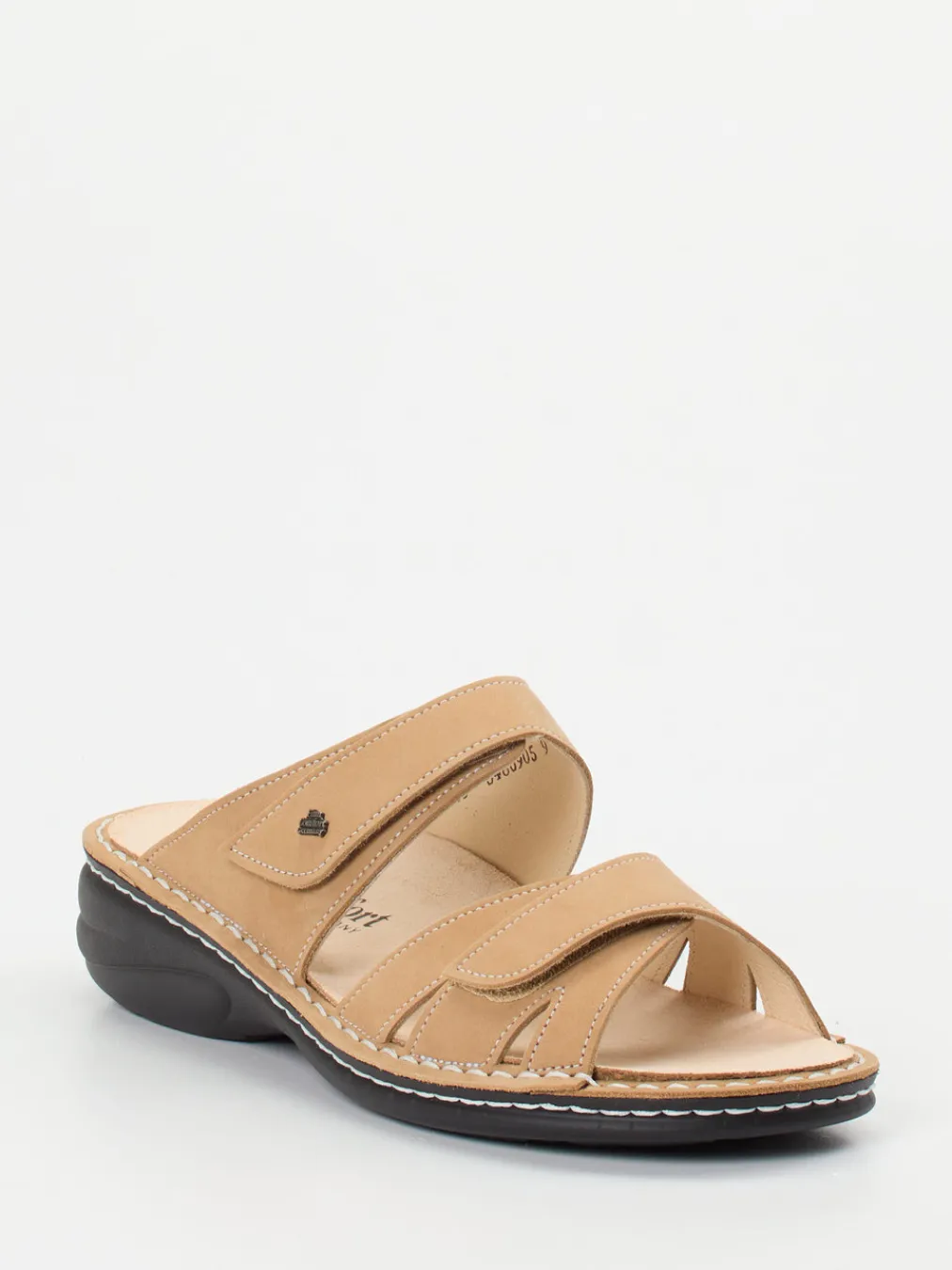 – Komfort-Pantolette aus Nubukleder-Finn Comfort Discount