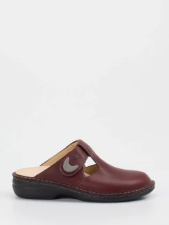 – Komfort-Pantolette aus Kalbleder bordeaux-Finn Comfort Outlet