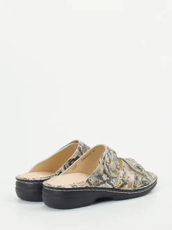 – Komfort-Pantolette aus geprägtem Leder color-Finn Comfort Outlet