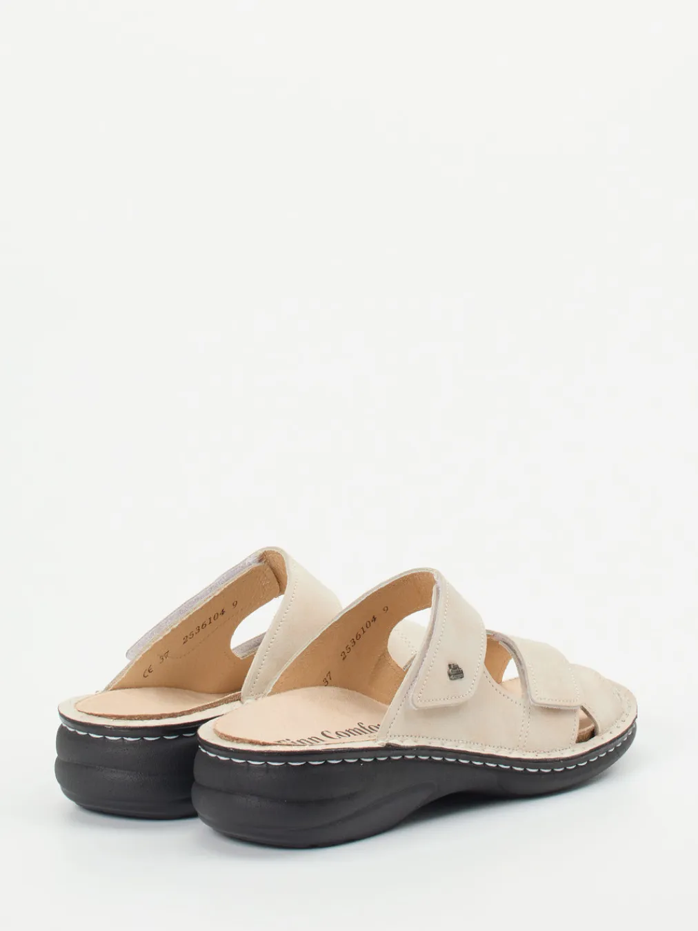 – Komfort-Pantolette aus Veloursleder-Finn Comfort Online