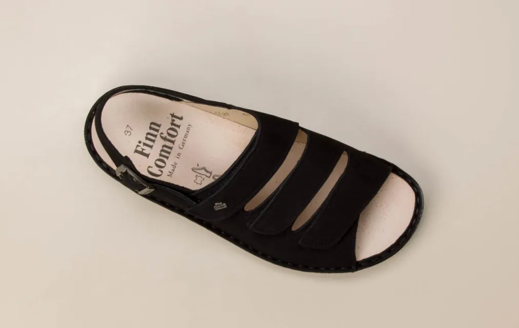 – Komfort-Sandalen aus Nubukleder-Finn Comfort Clearance