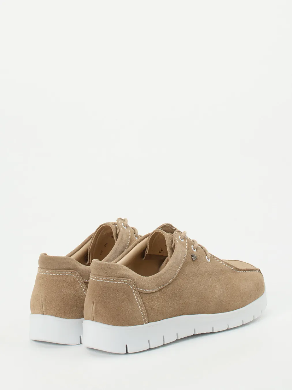 – Komfort-Schnürschuh aus Veloursleder-Finn Comfort