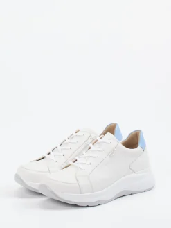 – Komfort-Sneaker aus Kalbleder Offwhite-Finn Comfort New