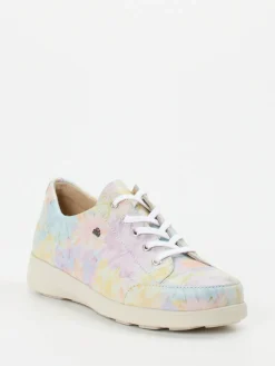 – Komfort-Sneaker aus Kalbleder Pastellprint-Finn Comfort Outlet