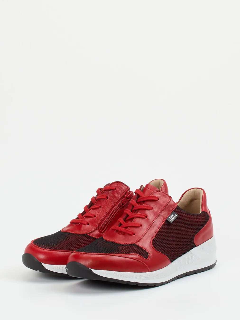 – Komfort-Sneaker aus Kalbleder-Finn Comfort New