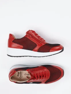 – Komfort-Sneaker aus Kalbleder-Finn Comfort New