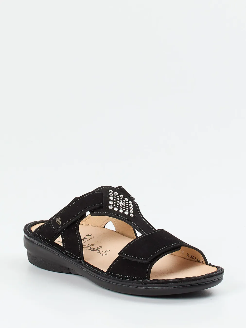 – Pantolette aus Nubukleder-Finn Comfort Outlet