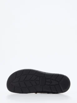 – Pantolette aus Metallicleder goldfarben-Finn Comfort New