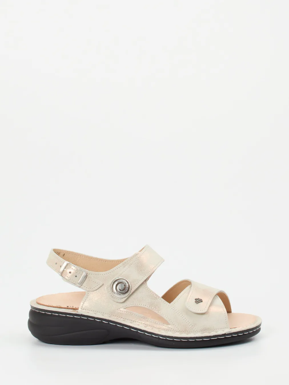 – Sandale aus Metallicleder champagner-Finn Comfort Best
