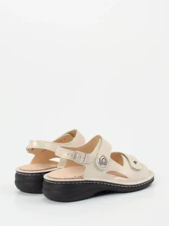 – Sandale aus Metallicleder champagner-Finn Comfort Best