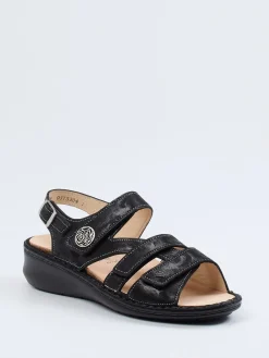 – Sandalen aus Metallicleder ergonomisch-Finn Comfort Discount