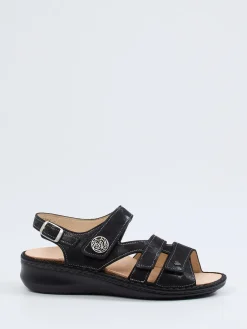 – Sandalen aus Metallicleder ergonomisch-Finn Comfort Discount