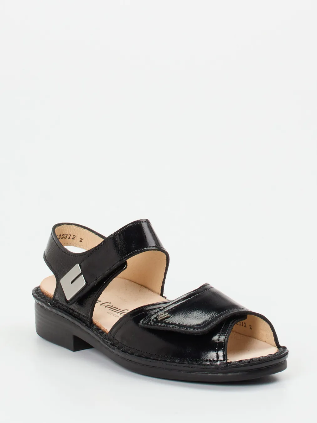 – Sandalen aus Lackleder-Finn Comfort Discount