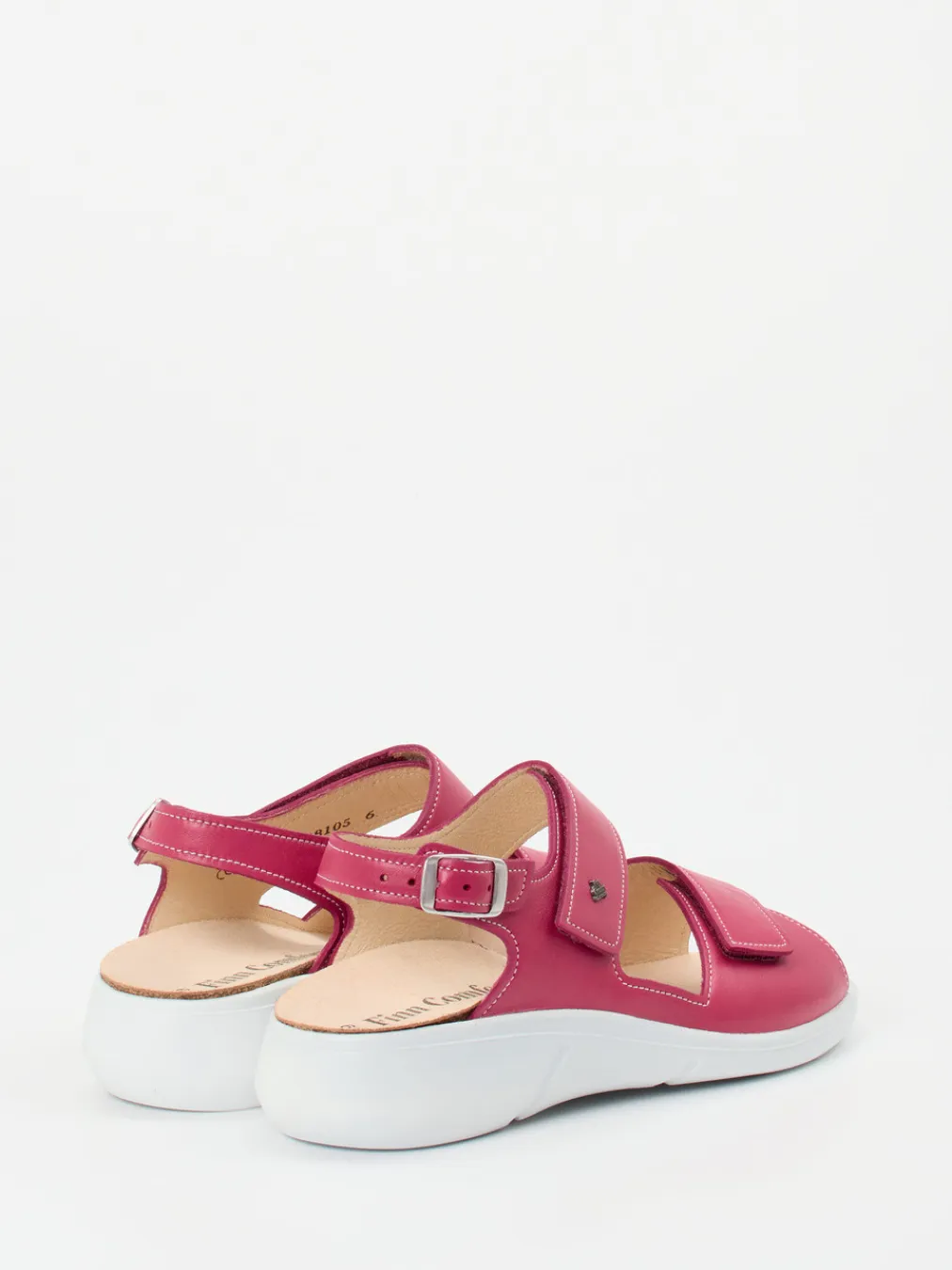 – Sandaletten aus Kalbleder Himbeerrosa-Finn Comfort Clearance