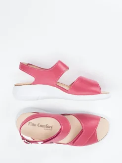 – Sandaletten aus Kalbleder Himbeerrosa-Finn Comfort Clearance