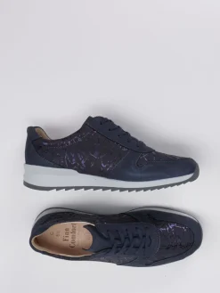 – Schnürschuh aus Nubukleder Dunkel-Finn Comfort Discount