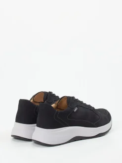 – Schnürschuh aus Nubukleder Schwarz-Finn Comfort Online