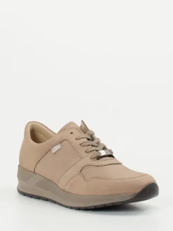 – Schnürschuh aus Nubukleder Sandbeige-Finn Comfort Clearance