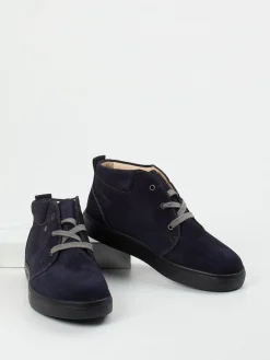 – Schnürschuh aus Veloursleder Dunkel-Finn Comfort Discount