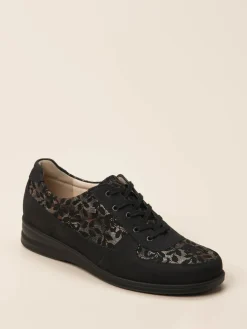 – Schnürschuhe aus Veloursleder-Finn Comfort Discount