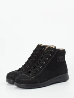 – Schnürstiefelette aus Nubukleder-Finn Comfort Discount