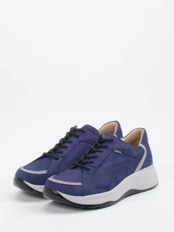 – Sneaker aus Nubukleder tinten-Finn Comfort Outlet