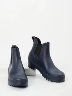 – Gummistiefelette aus Synthetik in Marine-Fischer Online