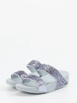 – Komfort-Pantolette aus Textil mit Glitzer-FitFlop Best