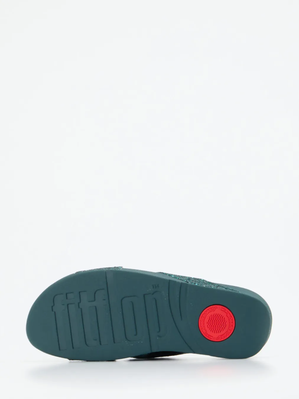 – Komfort-Pantolette aus Metallicleder-FitFlop Clearance