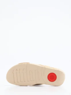 – Pantolette aus Textil in Champagner-FitFlop